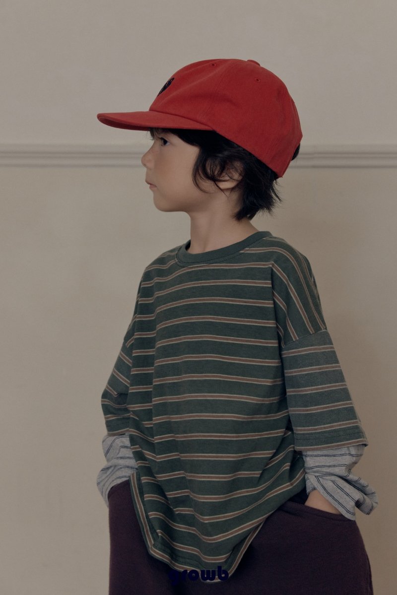 Grow B - Korean Children Fashion - #childofig - Dual Tee - 11