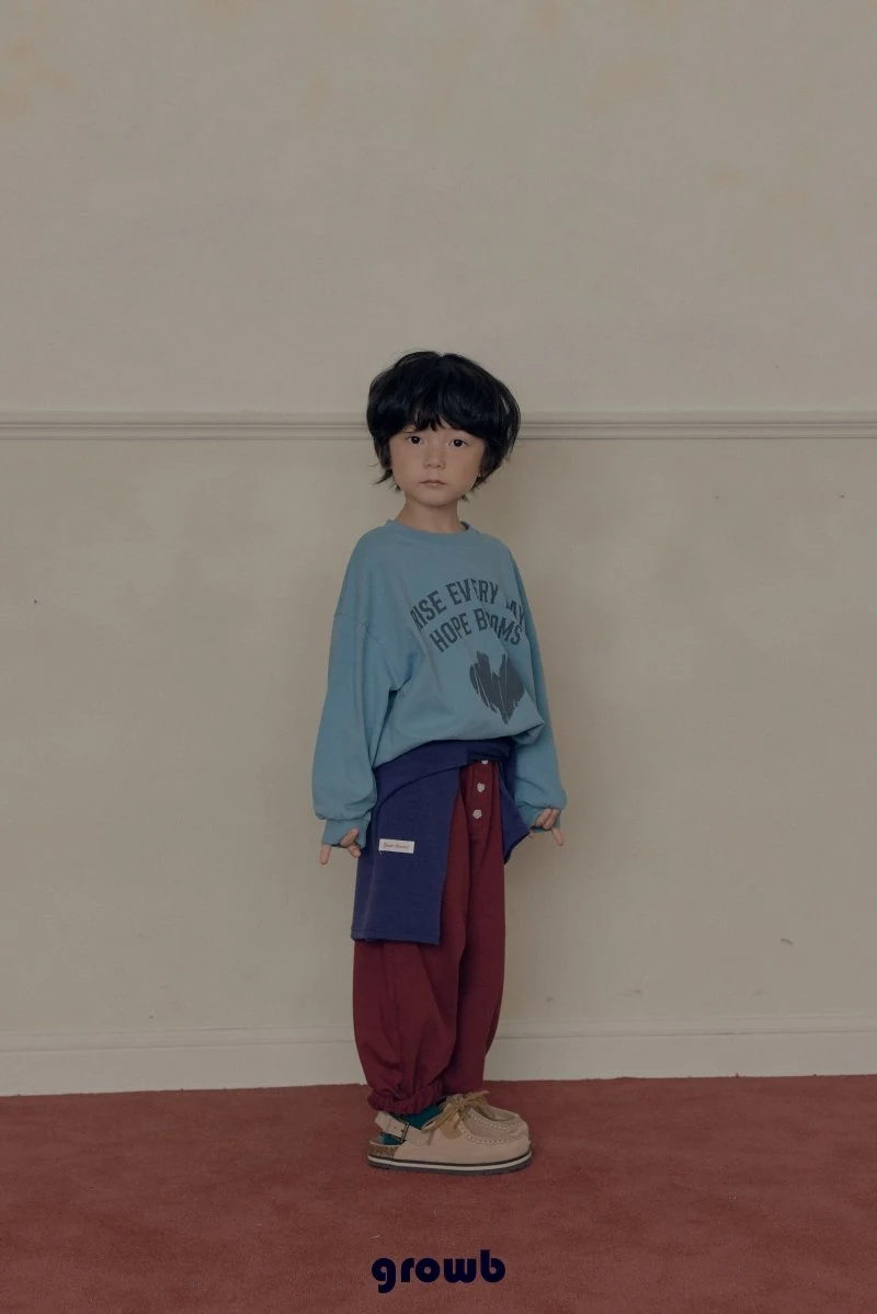 Grow B - Korean Children Fashion - #childofig - Rise Tee - 7