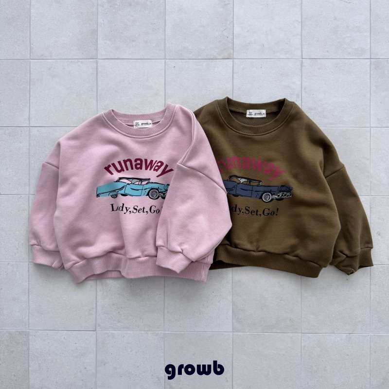 Grow B - Korean Children Fashion - #childrensboutique - Root Sweatshirt