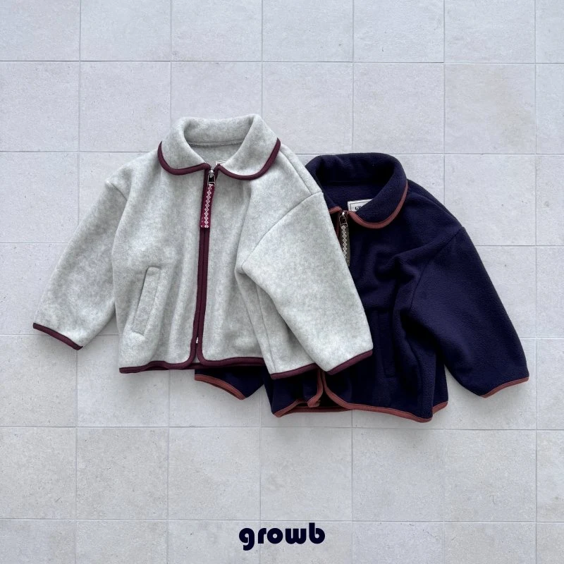 Grow B - Korean Children Fashion - #designkidswear - Pile Jumper