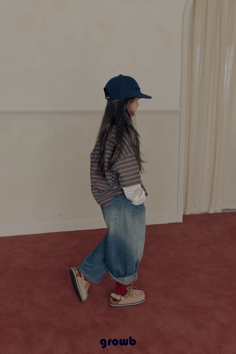 Grow B - Korean Children Fashion - #designkidswear - Curve Denim - 10