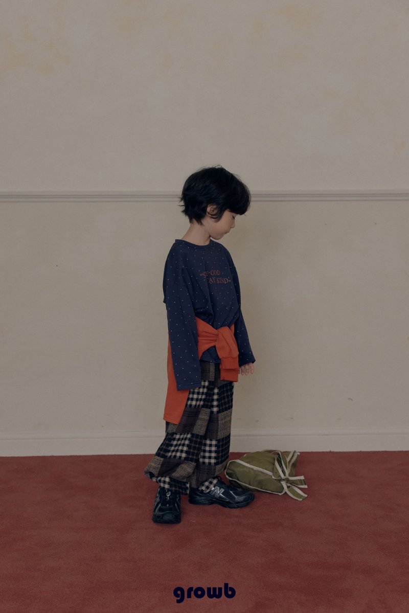 Grow B - Korean Children Fashion - #designkidswear - Pattern Pants - 6