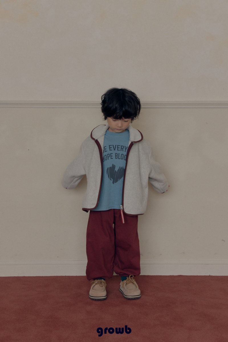 Grow B - Korean Children Fashion - #designkidswear - Button Jogger Pants - 3