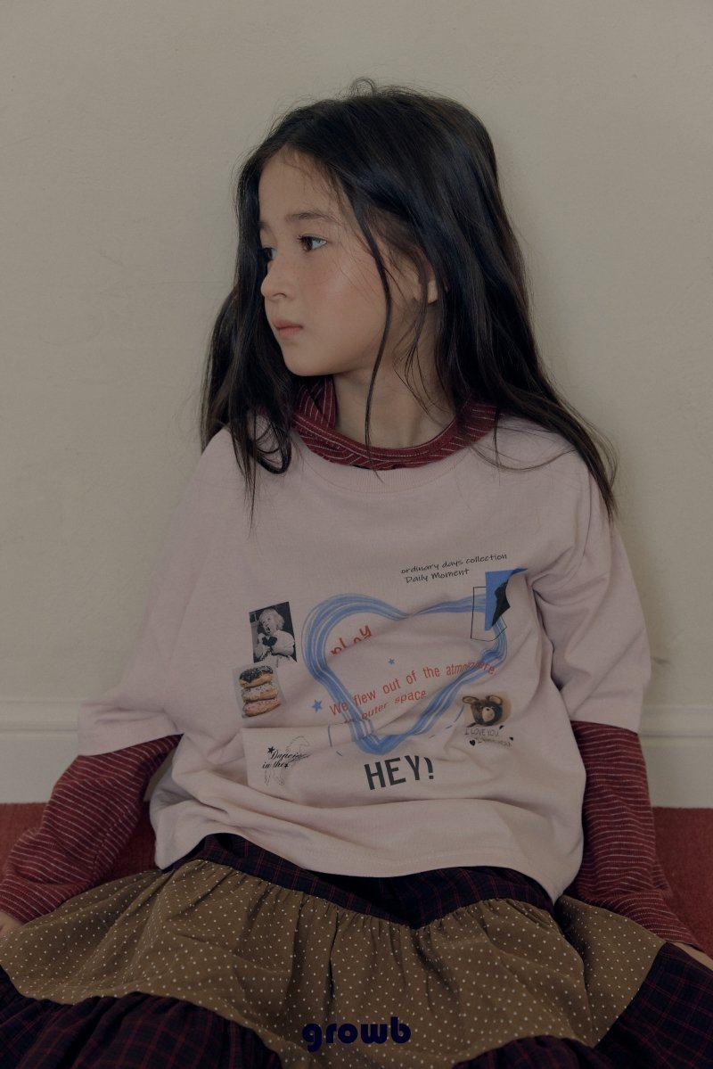 Grow B - Korean Children Fashion - #designkidswear - Space Tee - 11