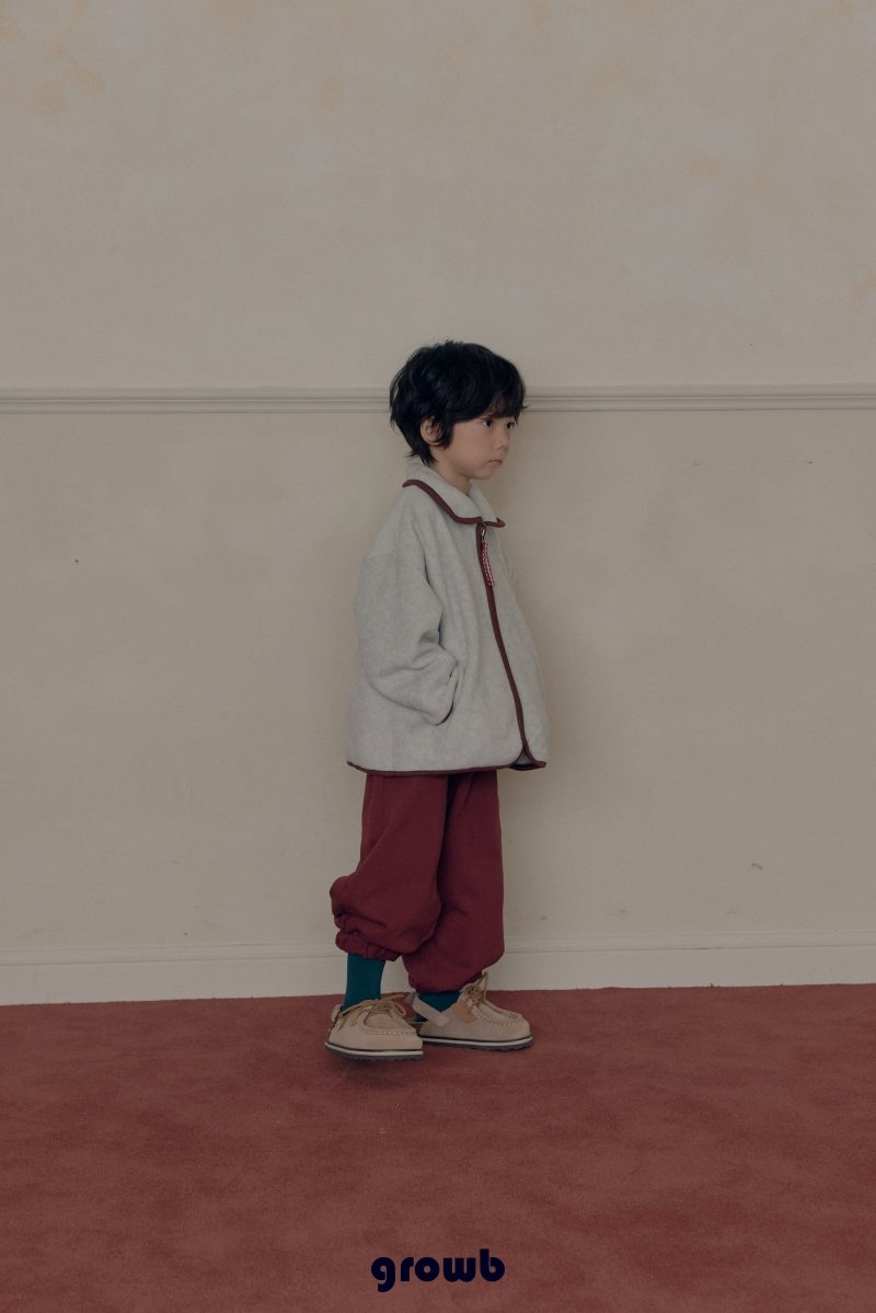 Grow B - Korean Children Fashion - #designkidswear - Button Jogger Pants - 4