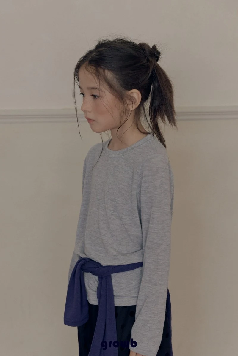 Grow B - Korean Children Fashion - #discoveringself - Label Tee - 7