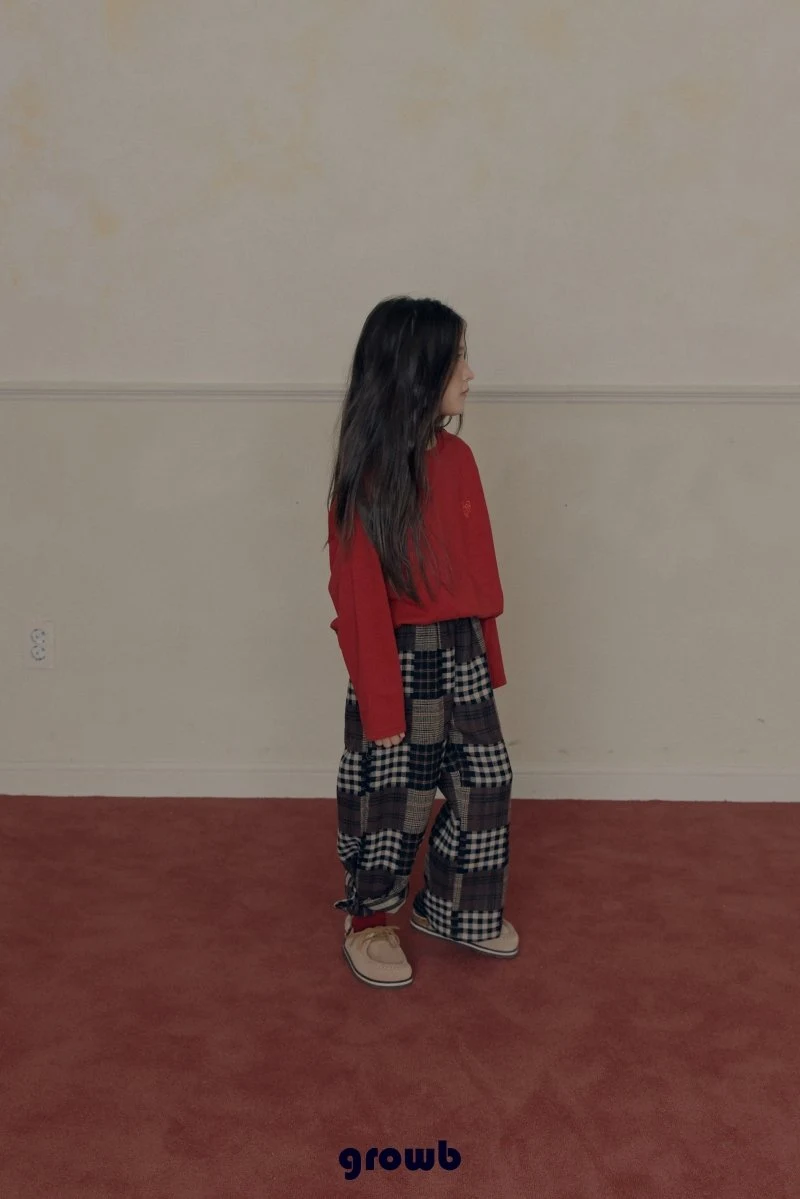 Grow B - Korean Children Fashion - #kidsshorts - Pattern Pants - 9