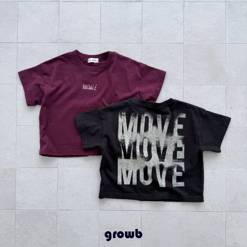 Grow B - Korean Children Fashion - #kidsshorts - Jacqueline Tee