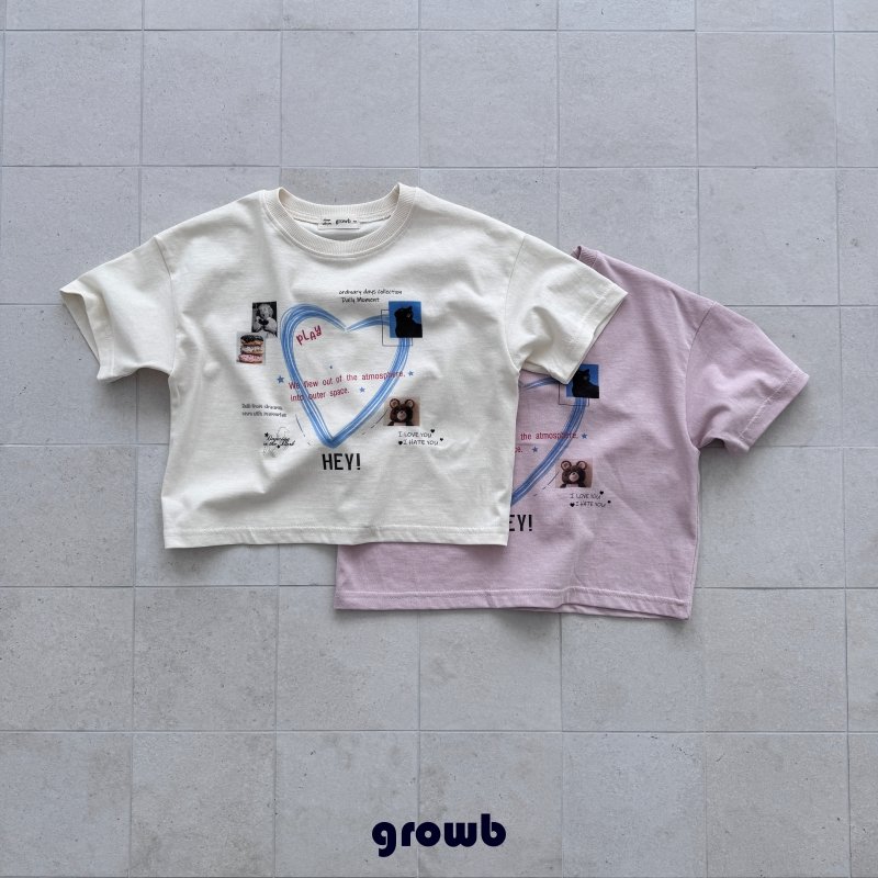 Grow B - Korean Children Fashion - #kidsstore - Space Tee