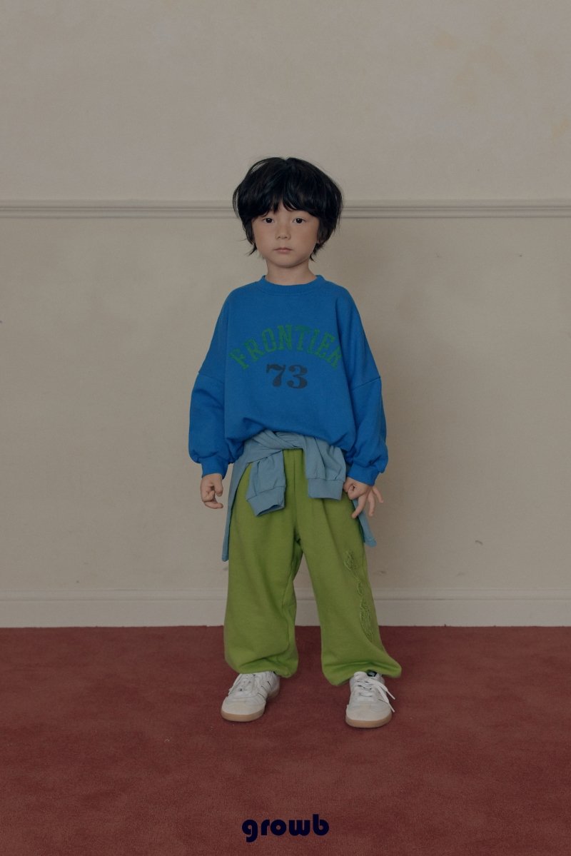 Grow B - Korean Children Fashion - #kidzfashiontrend - Frontier Sweatshirt - 6