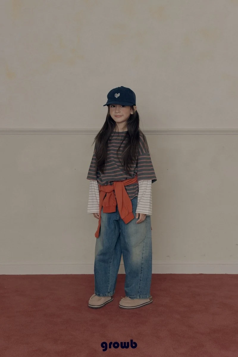 Grow B - Korean Children Fashion - #kidzfashiontrend - Dual Tee - 5