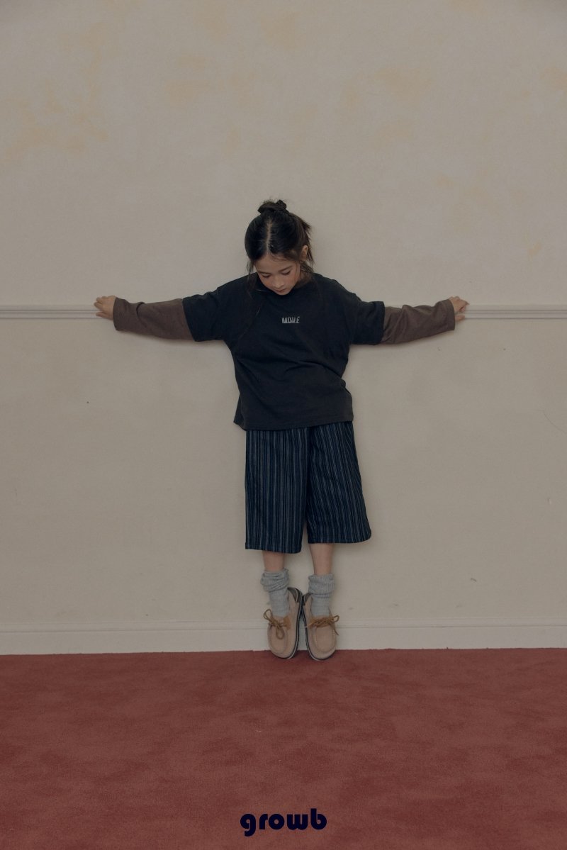 Grow B - Korean Children Fashion - #kidzfashiontrend - Jacqueline Tee - 3