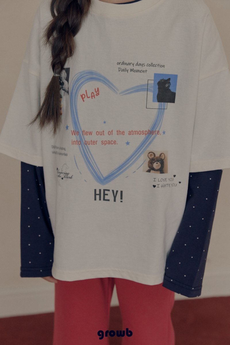Grow B - Korean Children Fashion - #kidzfashiontrend - Space Tee - 2