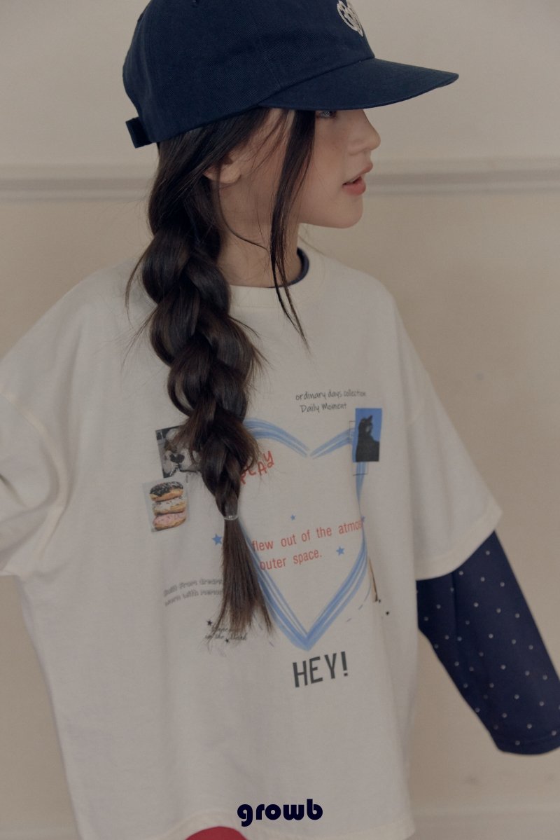 Grow B - Korean Children Fashion - #Kfashion4kids - Space Tee - 4