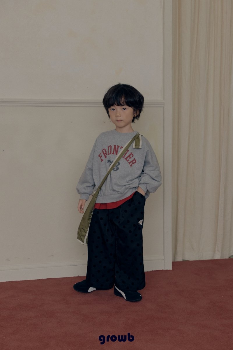 Grow B - Korean Children Fashion - #magicofchildhood - Frontier Sweatshirt - 9
