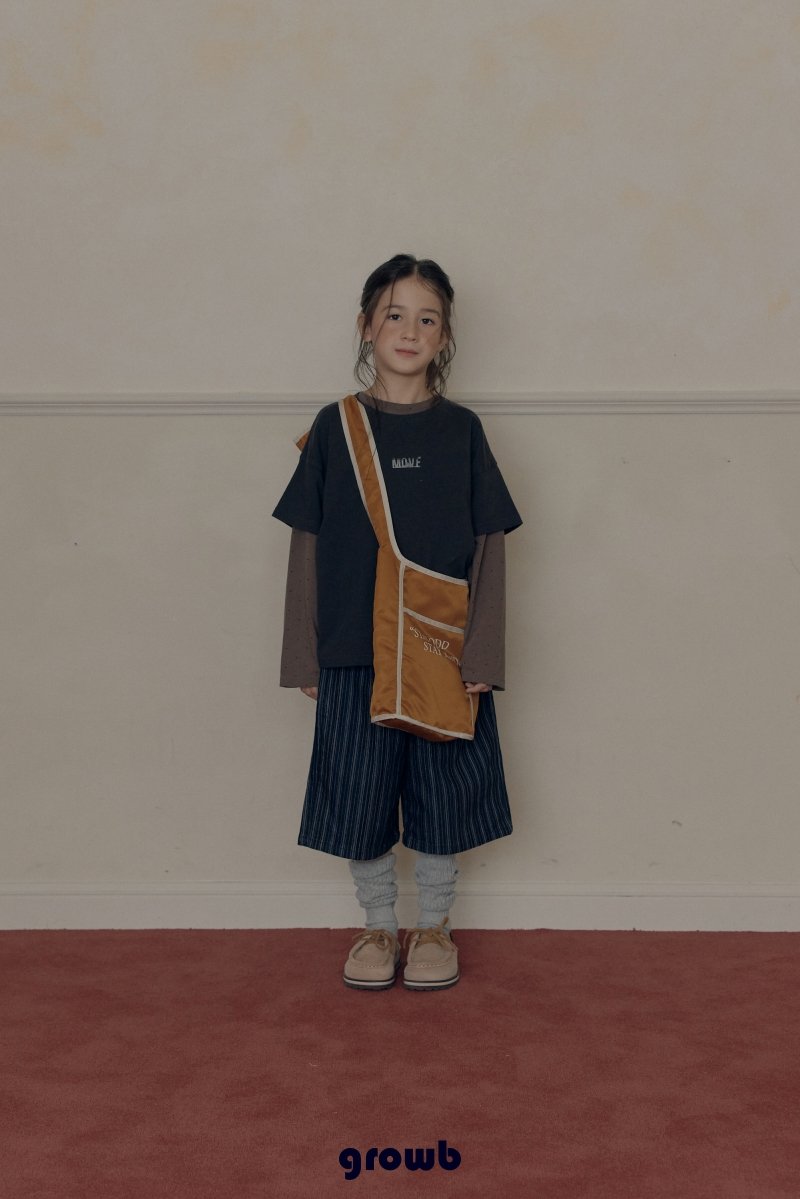 Grow B - Korean Children Fashion - #magicofchildhood - Jacqueline Tee - 6