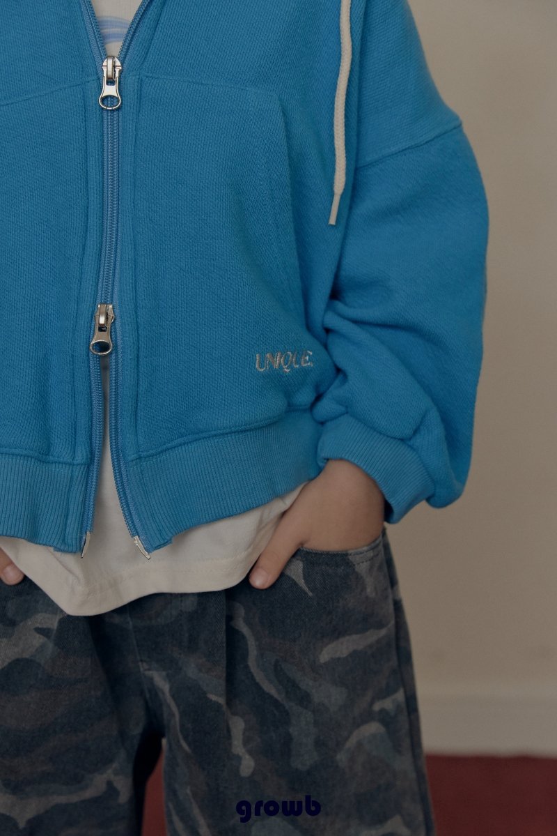 Grow B - Korean Children Fashion - #minifashionista - Unique Zip-Up - 9