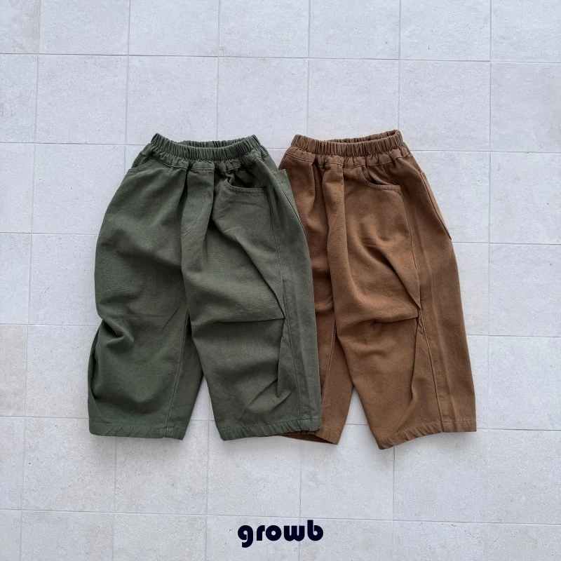 Grow B - Korean Children Fashion - #minifashionista - Beaver Pants
