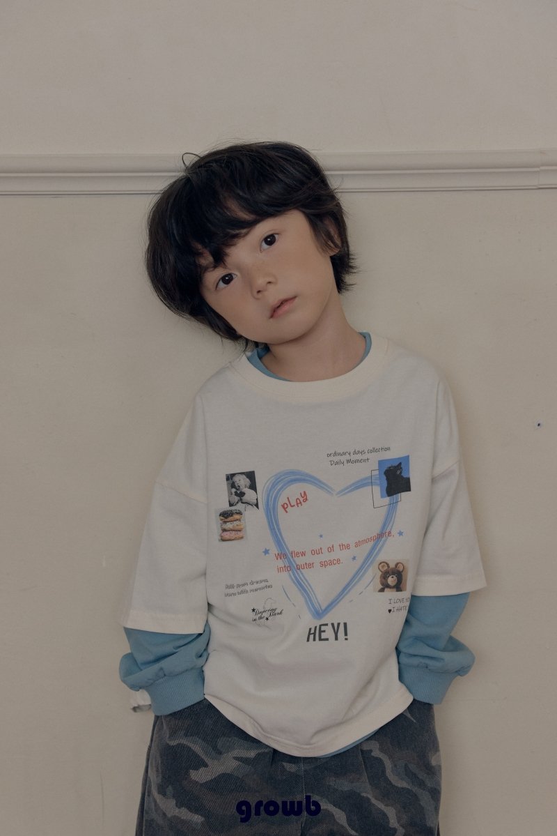 Grow B - Korean Children Fashion - #minifashionista - Space Tee - 6