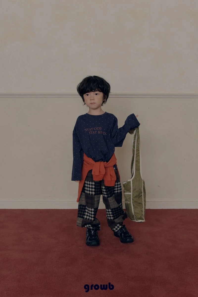 Grow B - Korean Children Fashion - #minifashionista - Mot Tee - 5