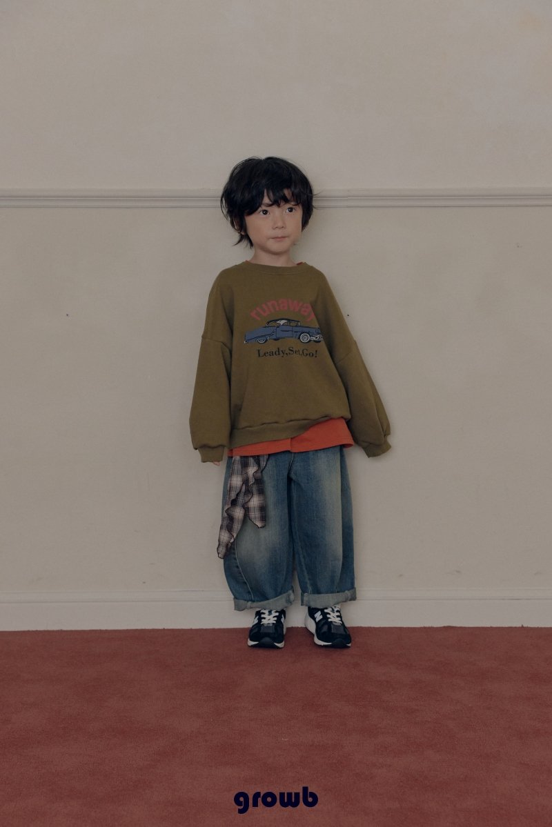 Grow B - Korean Children Fashion - #minifashionista - Curve Denim - 4