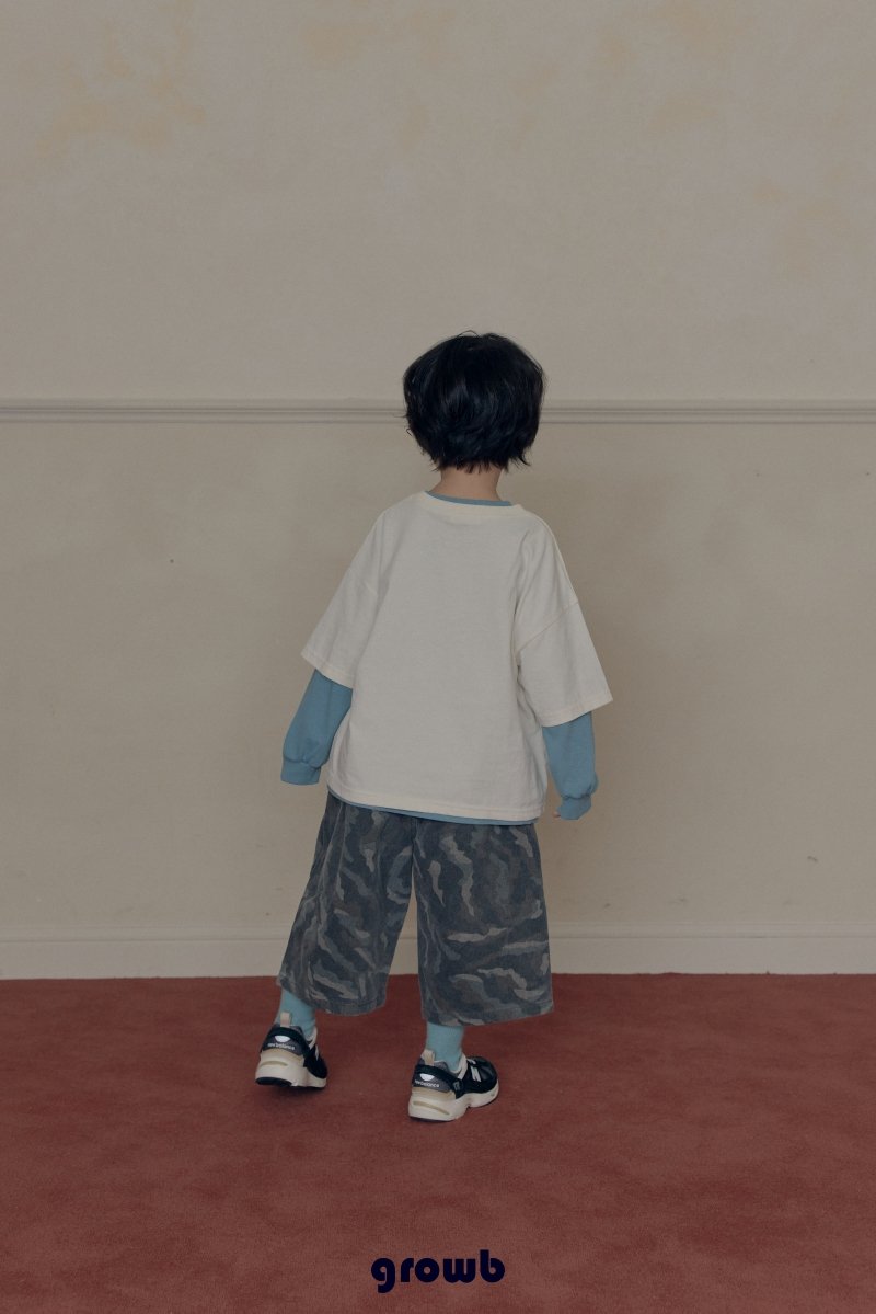 Grow B - Korean Children Fashion - #stylishchildhood - Falling Pants - 6