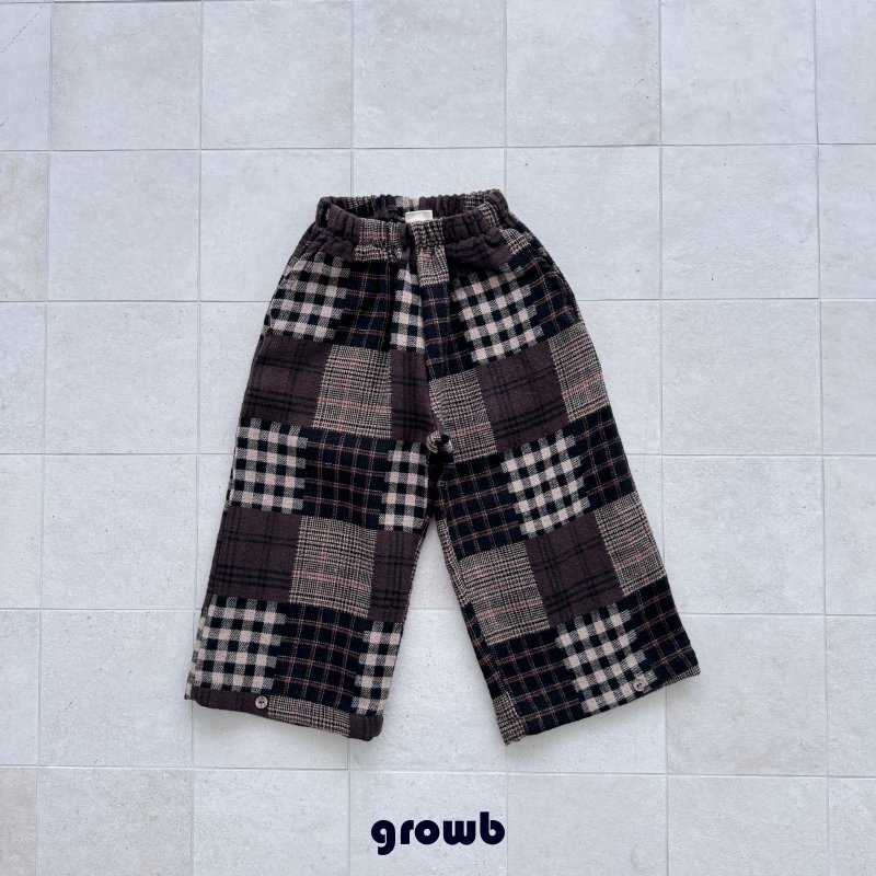 Grow B - Korean Children Fashion - #todddlerfashion - Pattern Pants