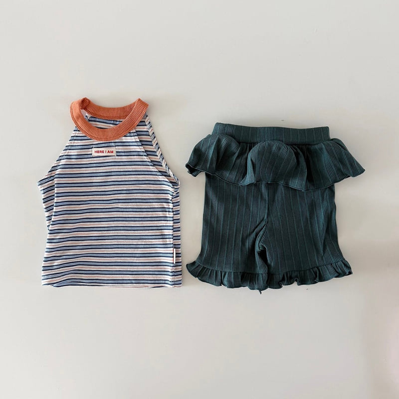 Here I Am - Korean Baby Fashion - #babyfashion - Double Frill Leggings - 2