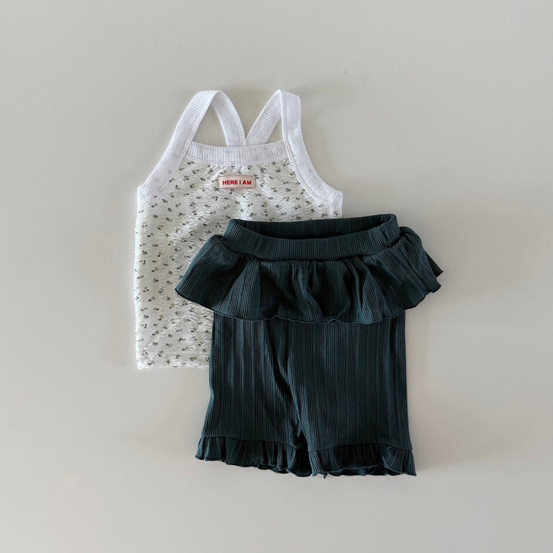 Here I Am - Korean Baby Fashion - #babylifestyle - Double Frill Leggings - 5