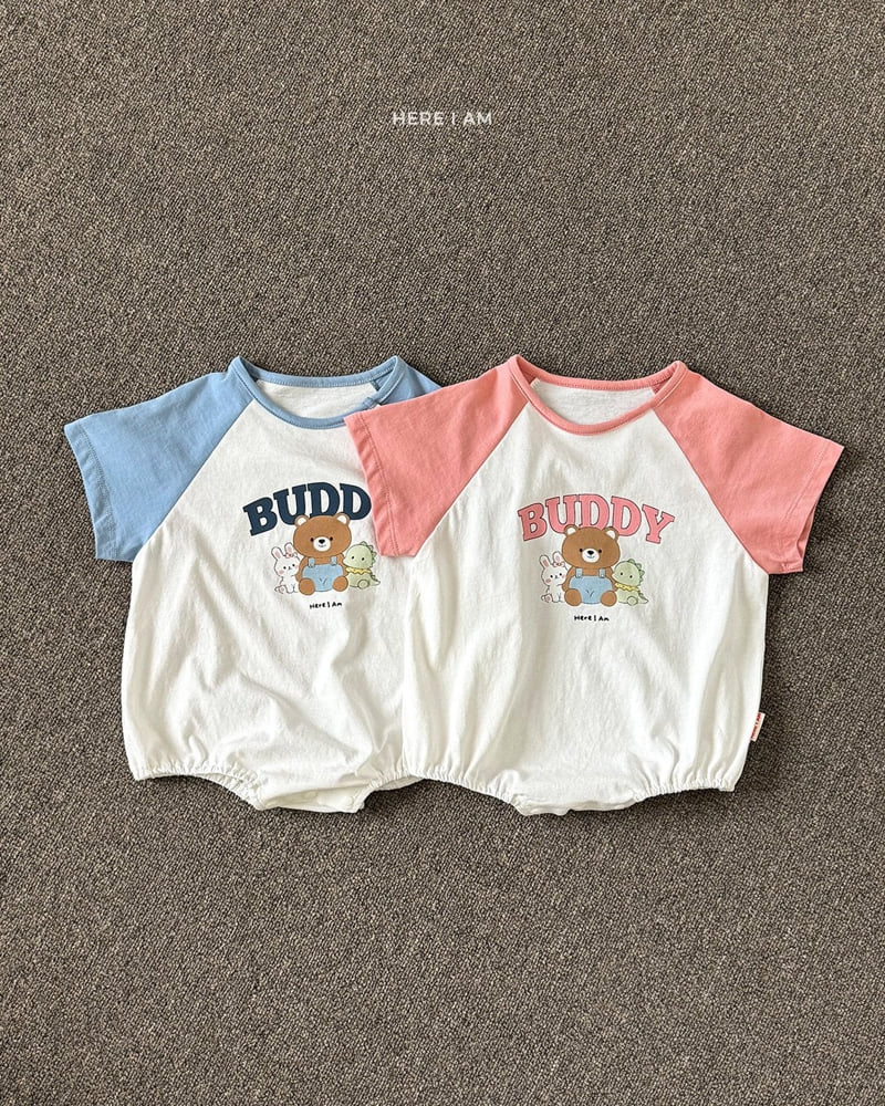 Here I Am - Korean Baby Fashion - #babyoutfit - Buddy Suit - 2
