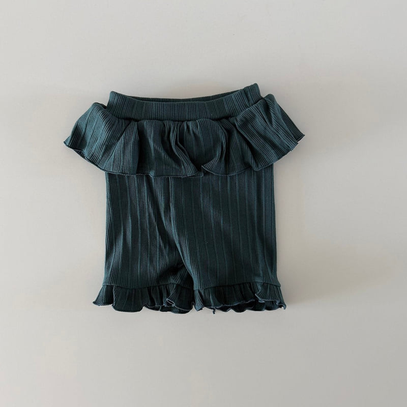Here I Am - Korean Baby Fashion - #babyoutfit - Double Frill Leggings - 8