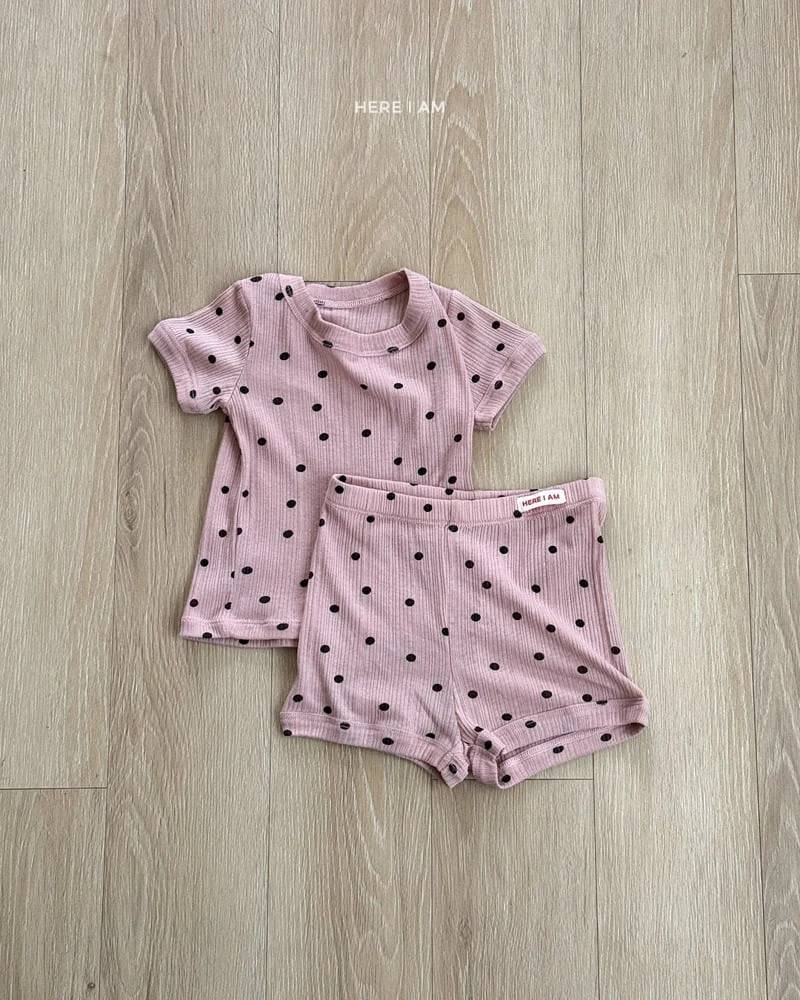 Here I Am - Korean Baby Fashion - #babywear - Dot Eyelet Easywear - 8