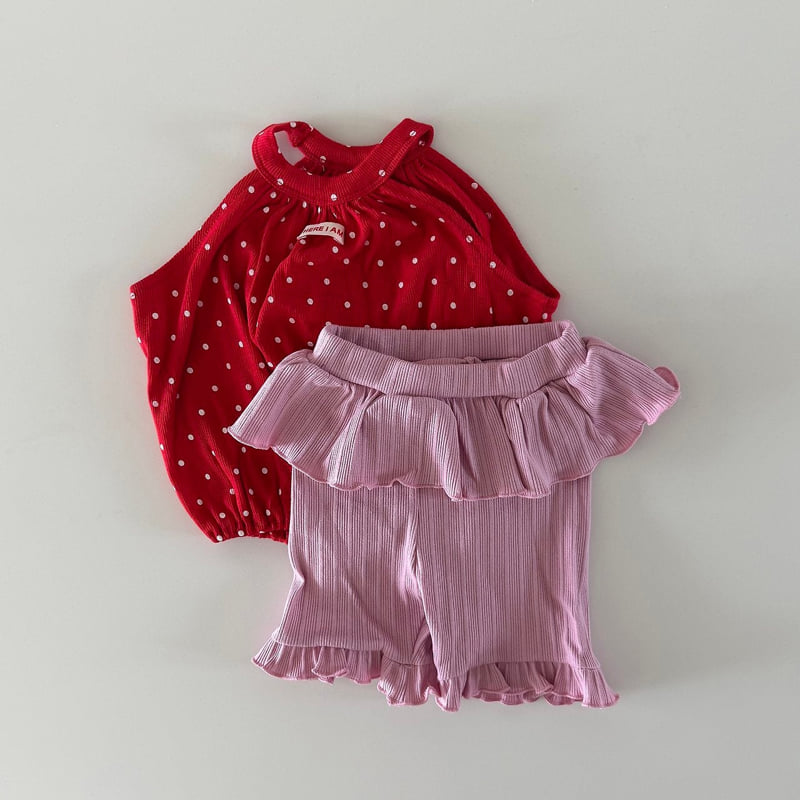 Here I Am - Korean Baby Fashion - #onlinebabyboutique - Double Frill Leggings - 11