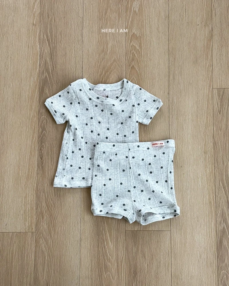 Here I Am - Korean Baby Fashion - #onlinebabyboutique - Dot Eyelet Easywear - 9