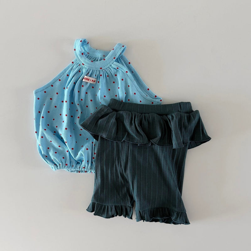 Here I Am - Korean Baby Fashion - #onlinebabyshop - Double Frill Leggings - 12