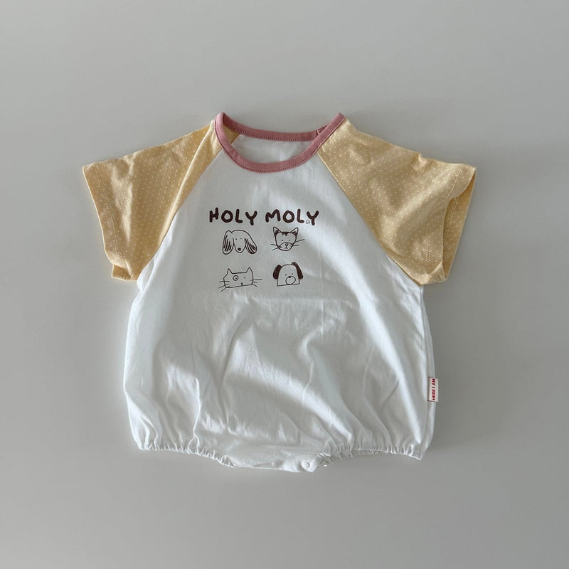 Here I Am - Korean Baby Fashion - #smilingbaby - Holy Molly Suit - 2