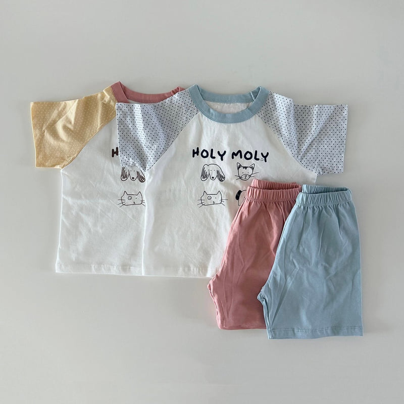 Here I Am - Korean Children Fashion - #childofig - Holy Molly Set