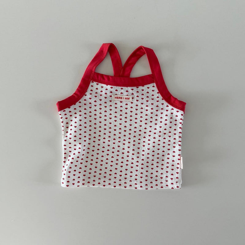 Here I Am - Korean Children Fashion - #discoveringself - Tiny Sleeveless Top - 4