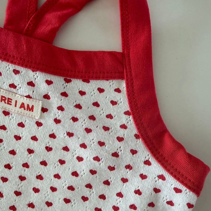 Here I Am - Korean Children Fashion - #kidsshorts - Tiny Sleeveless Top - 5