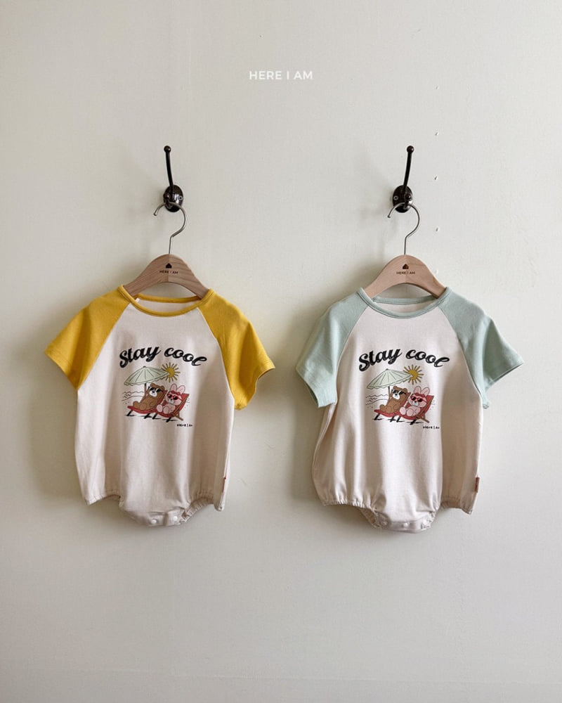 Here I Am - Korean Children Fashion - #minifashionista - Stay Cool Tee