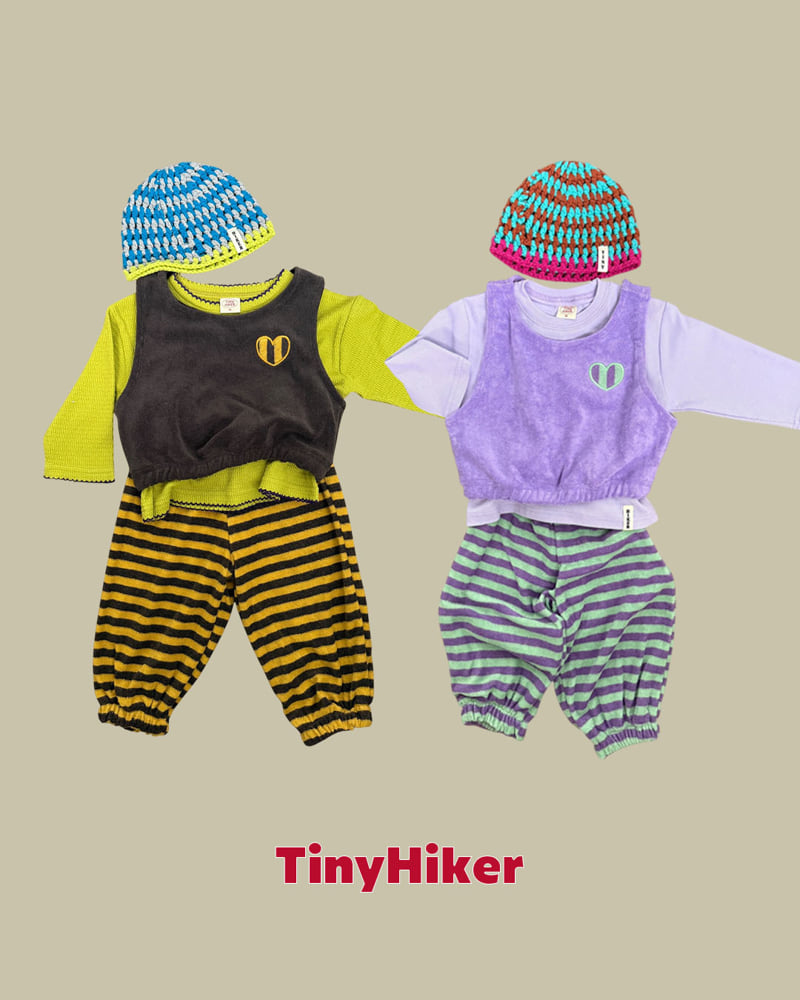 Hiker - Korean Children Fashion - #childofig - Suave Terry Jogger Pants - 6
