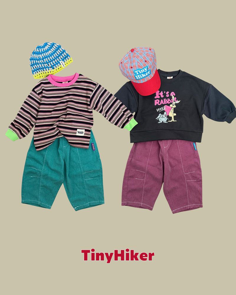 Hiker - Korean Children Fashion - #childofig - Pig A-Bang Dart Pants - 5