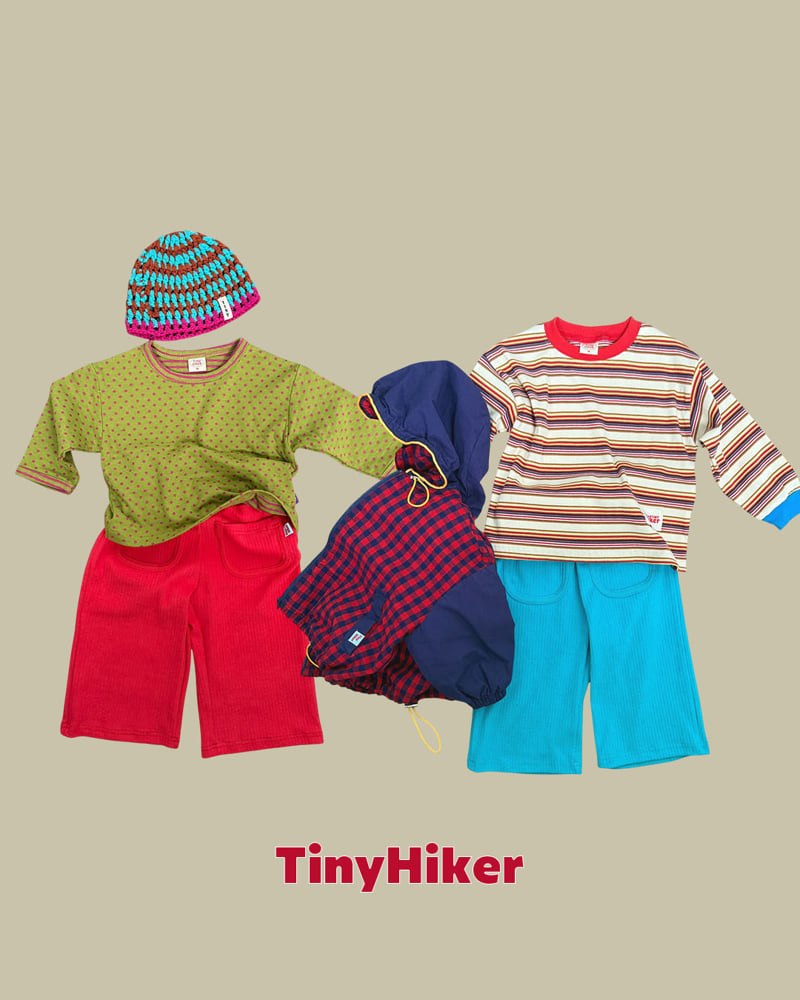 Hiker - Korean Children Fashion - #childrensboutique - Candy Stripe Tee - 6