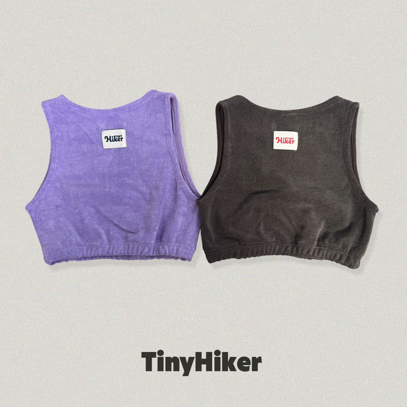 Hiker - Korean Children Fashion - #childrensboutique - Suave Terry Sleeveless Top - 5