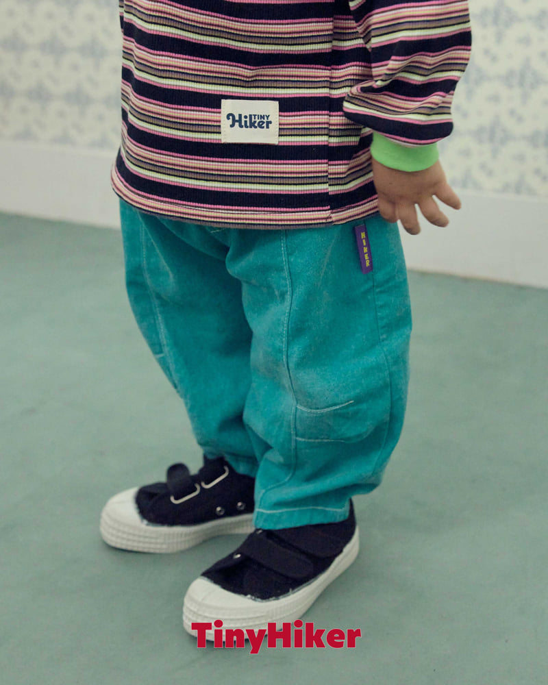 Hiker - Korean Children Fashion - #designkidswear - Candy Stripe Tee - 7
