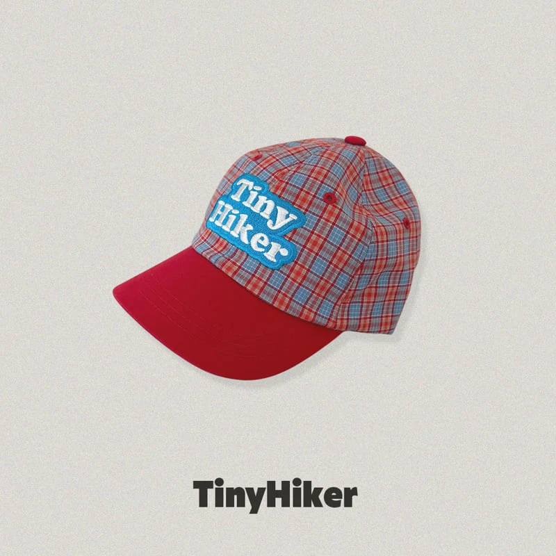 Hiker - Korean Children Fashion - #designkidswear - Autumn Check Ball Cap