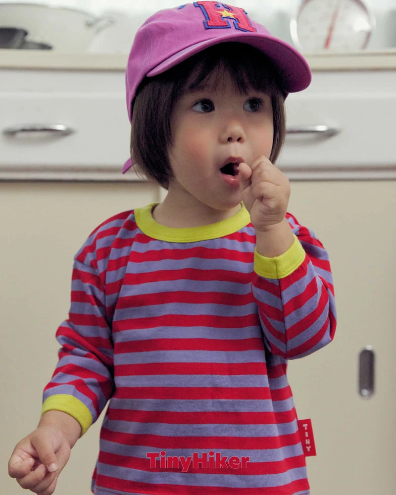 Hiker - Korean Children Fashion - #designkidswear - Freckles Stripe Tee - 11