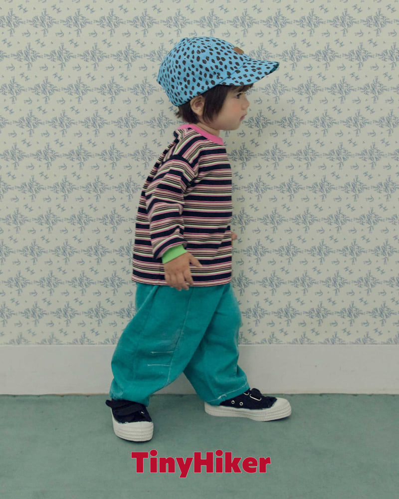 Hiker - Korean Children Fashion - #discoveringself - Candy Stripe Tee - 8