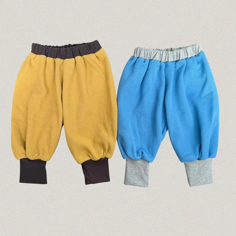 Hiker - Korean Children Fashion - #discoveringself - Acorn Ribbed Pants - 5