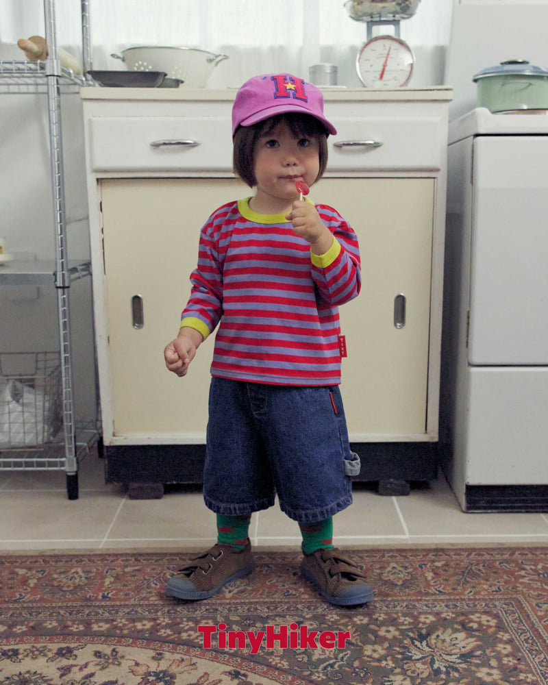 Hiker - Korean Children Fashion - #discoveringself - Freckles Stripe Tee - 12